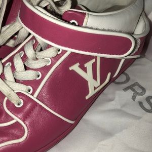 FUSHIA LOUIS VUITTON SNEAKERS....SOLD